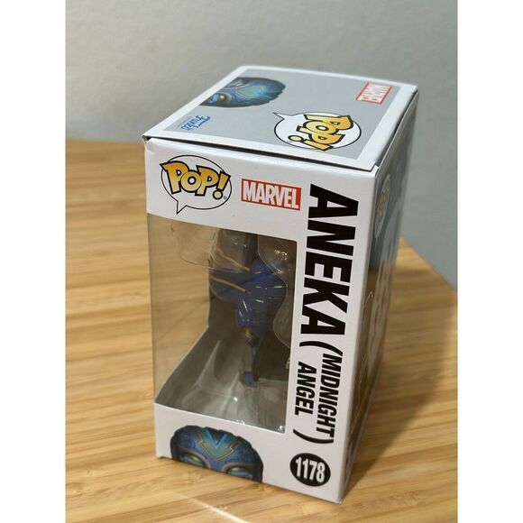 Funko Pop! Aneka (Midnight Angel) - Marvel | Black Panther 1178 w/ Protector - Picture 4 of 5